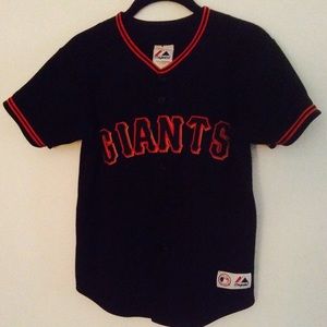 SF GIANTS Button Jersey
